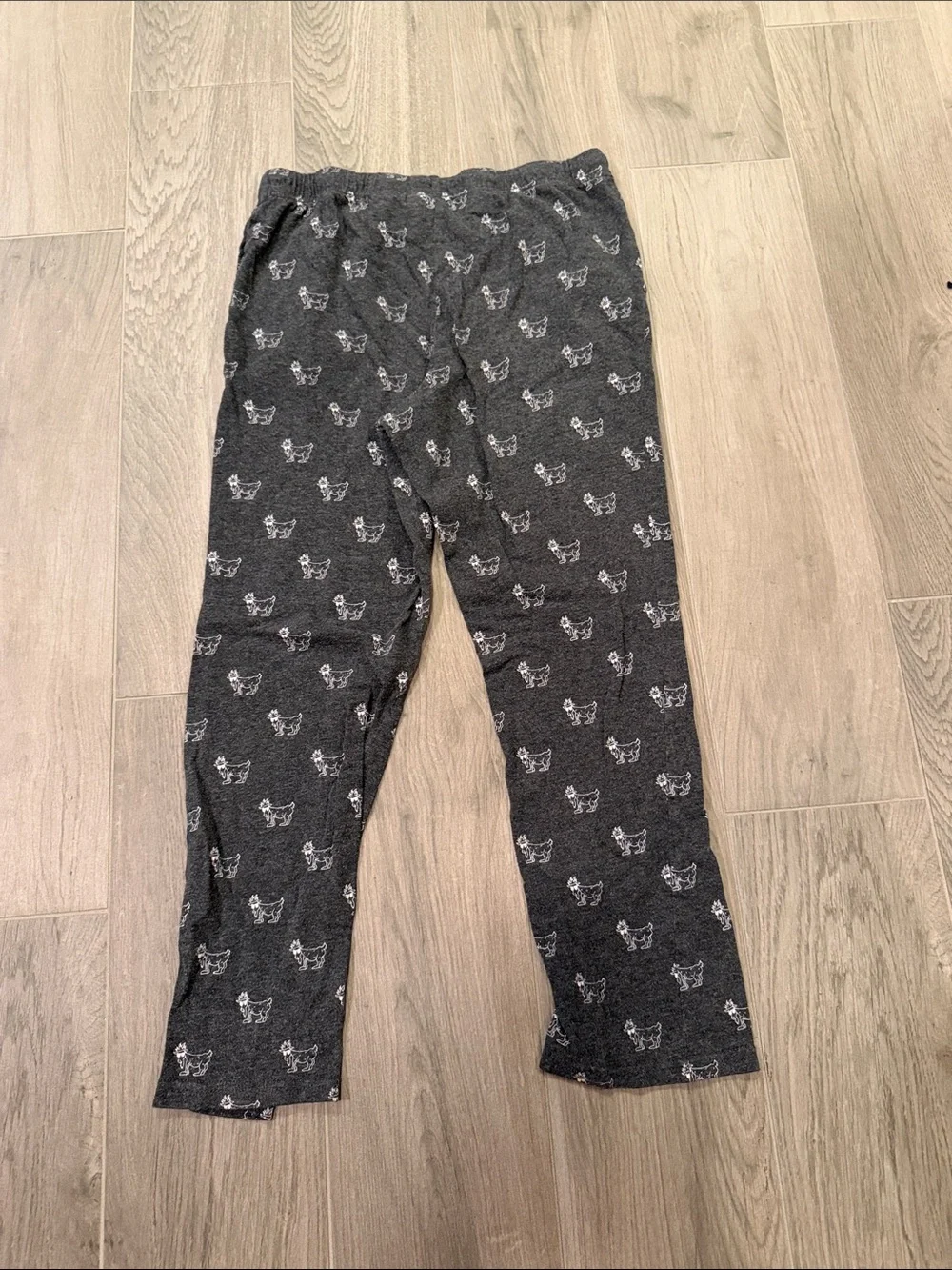Goat USA Kids Charcoal Gray Pajama Pants Size L